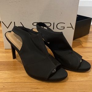 Via Spiga Neoprene Slingback Heal